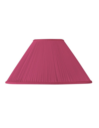 Abat-jour plissé arc-en-ciel fuchsia - Plissé plat